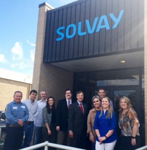 Plant Tour at Solvay in La Porte, TX, with Rep. Brian Babin (R-TX-36)