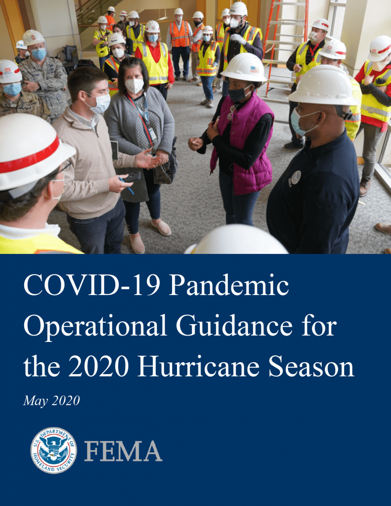 FEMA COVID-19 Pandemic Operational Guidance for the 2020 Hurricane Season